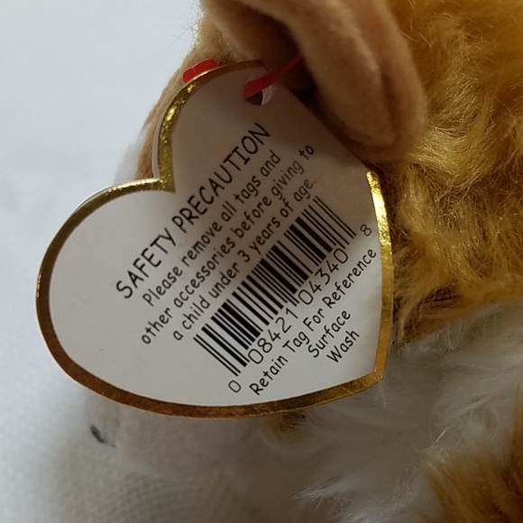 Ty Beanie Baby Collie 'Cassie' - Picture 6 of 8